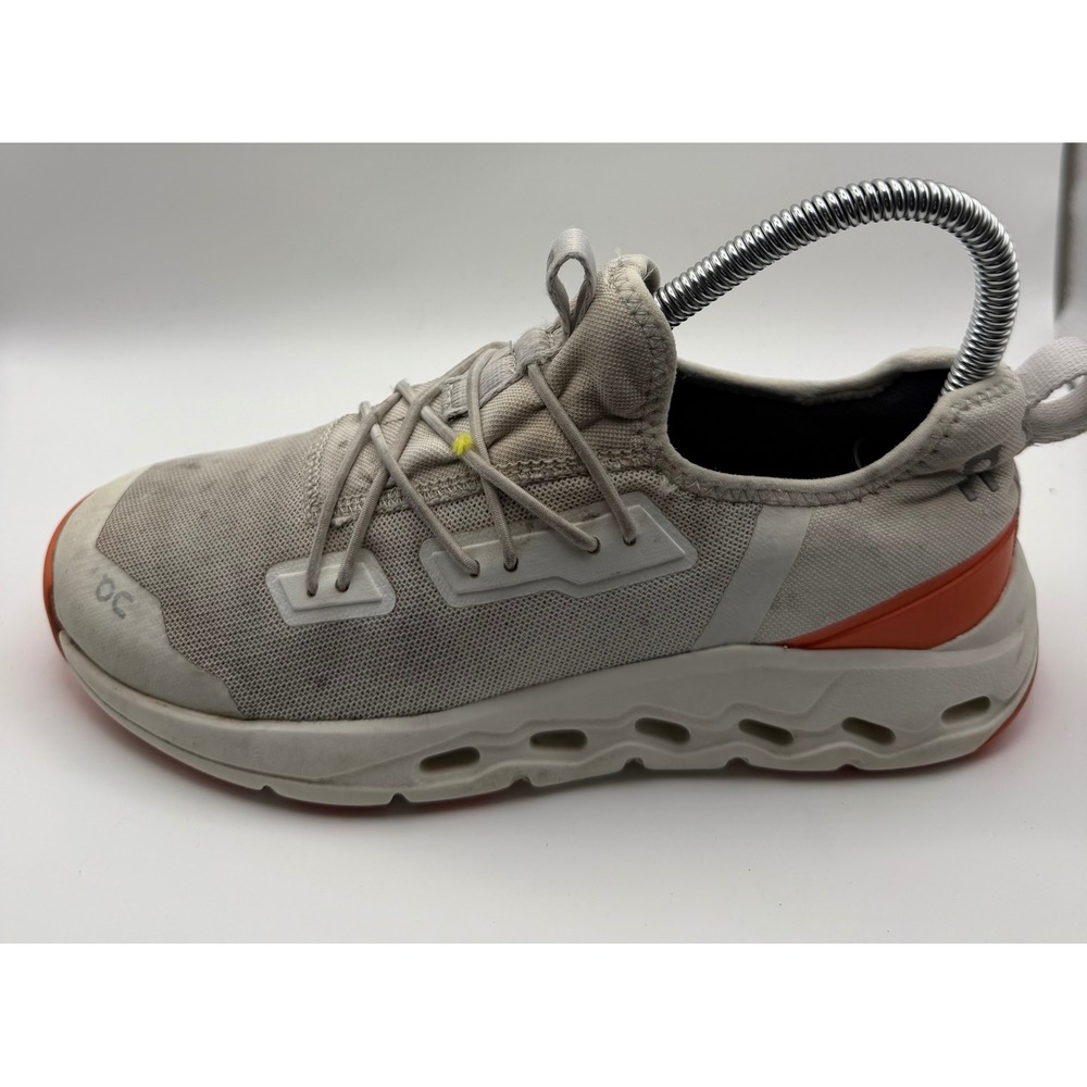 On Cloudtilt Sneakers Kids Size 3 White Orange 3KE30020849 Good Condition Mesh